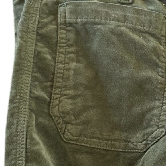 Free People High Time Kick Flare Pant Women’s 6 Army Green Mid Rise Patch Pocket - Picture 5 of 8